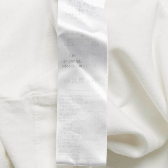 Moschino Kids White Printed Jersey Long Sleeve T-Shirt 4 Yrs - Picture 5 of 5